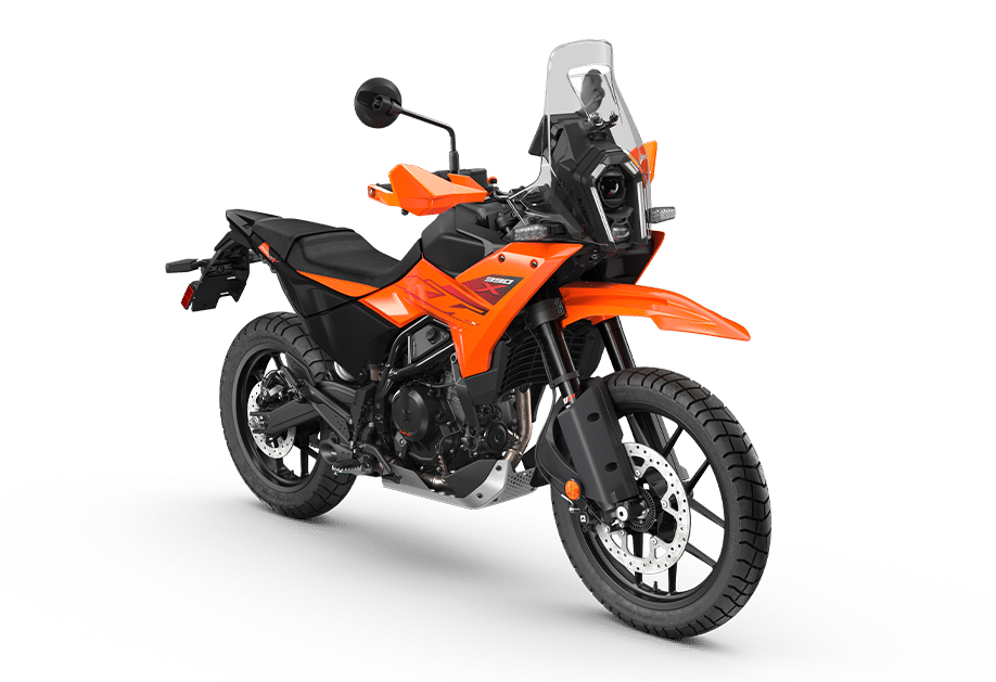 PHO_BIKE_90_REVO_Travel-KTM-2025-390-adventure-x-orange-us-right-front-view-studio-image_#SALL_#AEPI_#V1